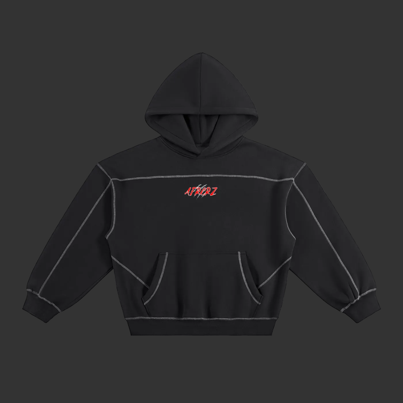 RED PEACE HOODIE – AFROCRAZE